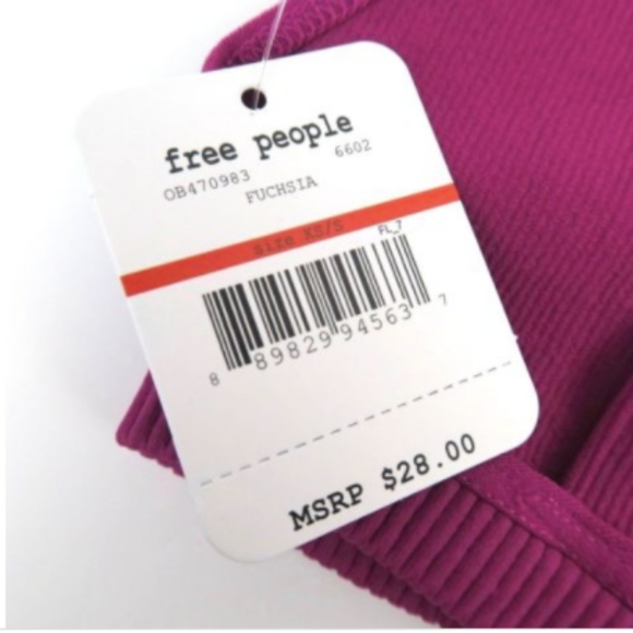 Free People Intimately Keira FUCHSIA Bralette XS/S - Picture 4 of 7